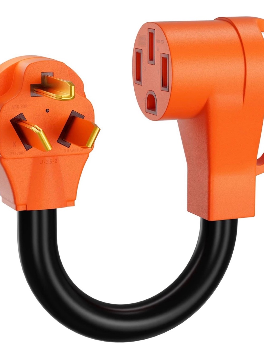 NEMA 10-30P to 14-50R EV Charger Adapter
